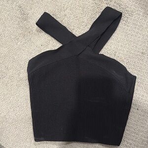 Aritzia Babaton criss cross tank top